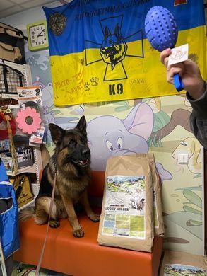 Полноценный сухой корм для взрослых собак Markus-Muhle LUCKY MILLER Beef с говядиной Lucky Miller