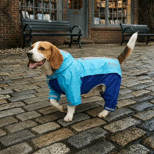 Комбінезон-дощовик для собак Premium Dog Rain, Blue