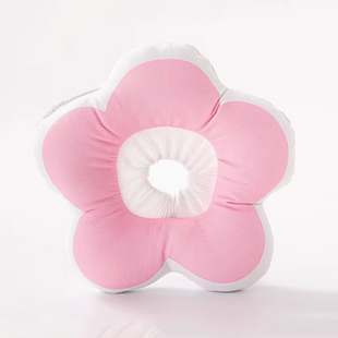 М'який комір для котів і невеликих собак Derby Plush flower, Pink Derby