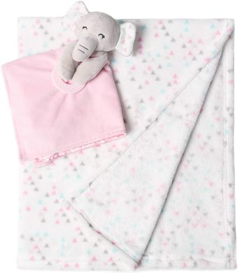 Флисовый плед с игрушкой Baby Blanket