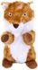 Мягкая игрушка для собак Animal Shape Dog Plush Toy - Brown Squirrel