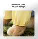 Дощовик для собак 3D Dinosaur Raincoat, Green-Yellow, 8XL, 73 см, 100 см