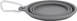 Силиконовая складная дорожная миска Derby Collapsible silicone pet bowl, Серый, 400 мл