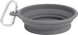 Силиконовая складная дорожная миска Derby Collapsible silicone pet bowl, Серый, 400 мл