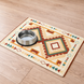 Килимок під миску для тварин Derby Ethnic Pattern Pet Mat, 50х70 см