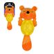 Іграшка для Собак BronzeDog Jumble М'яка Звукова Лиса 27 см помаранчева
