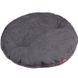Лежак з подушкою Red Point Circle для собак та котів повсть сірий, d - 50 см