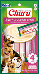 Лакомства для собак INABA Churu Pure - Chicken with Salmon Recipe INABA