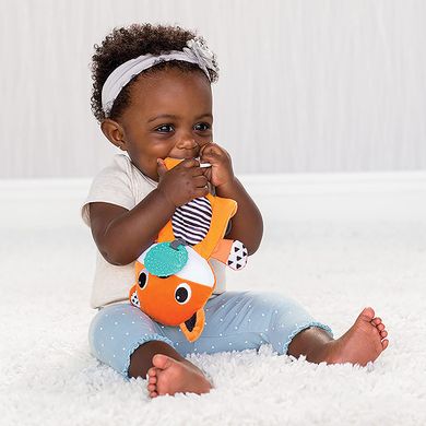 Мягкая игрушка-прорезыватель Infantino Cuddly Teether Fox для малышей