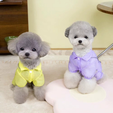 Летняя солнцезащитная одежда для собак Derby Summer Sun-protective Dog Clothing, Yellow Derby