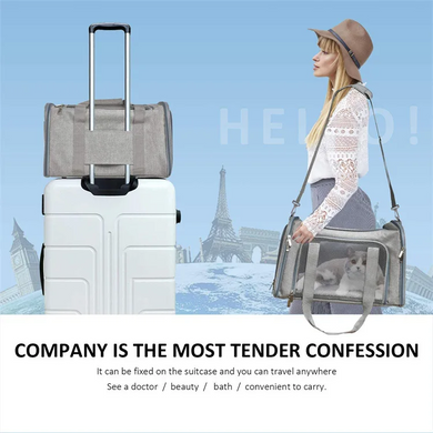 Сумка-переноска для домашніх тварин Bestopet (Люпосанчик) Portable Travel Bag Люпосанчик