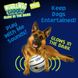 Интерактивная святящаяся игрушка-мяч для собак Wobble Wag Giggle Ball