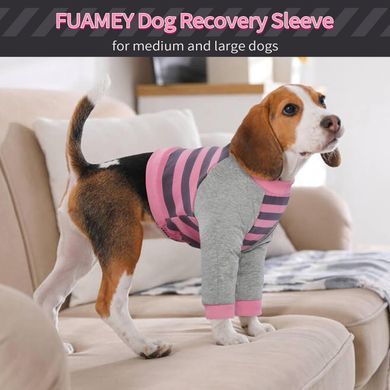 Костюм для відновлення собак Derby Stop Licking Dog Recovery Shirt, Pink Derby