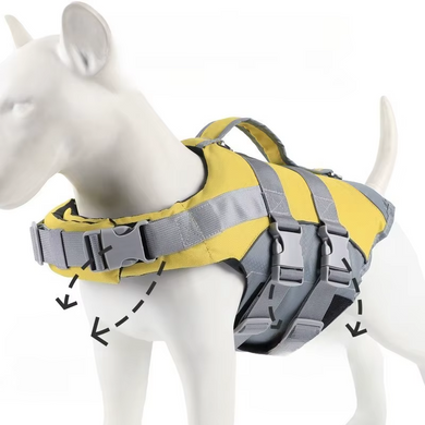 Рятувальний жилет для собак Derby Reflective Dog Life Jacket, Yellow Derby