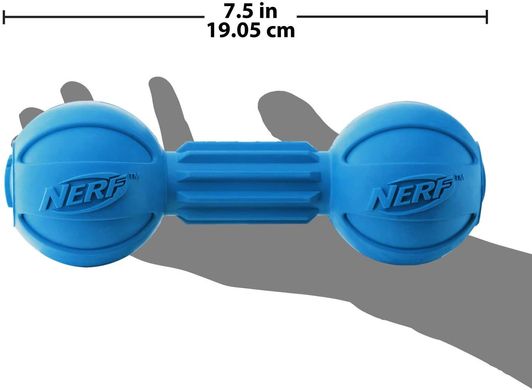 Игрушка-штанга для собак Nerf Dog Barbell Chew Toy Nerf Dog