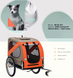 Велосипедний причіп для собак Bestopet (Люпосанчик) BS-RL-15 Orange