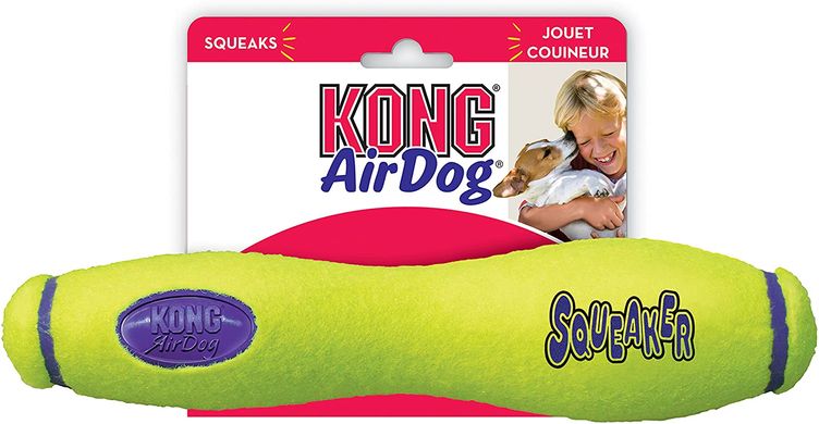 Палочка с пищалкой для апорта Kong Air Squeaker Stick KONG