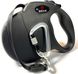 Прочный поводок-рулетка Enthusiast Gear для собак средних и больших пород, Черный, Medium