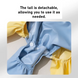 Дощовик для собак 3D Dinosaur Raincoat, Blue-Yellow, 8XL, 73 см, 100 см