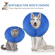 Захисний надувний нашийник для собак Derby Inflatable Cat Dog Elizabeth Collar, Red glid, S, 18-30 см