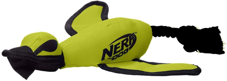 Большая нейлоновая утка Nerf Dog с интерактивным дизайном Nerf Dog
