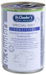 Вологий дієтичний корм для собак Dr.Clauder's Special Diet Sensitive при харчовій непереносимості Dr.Clauder's