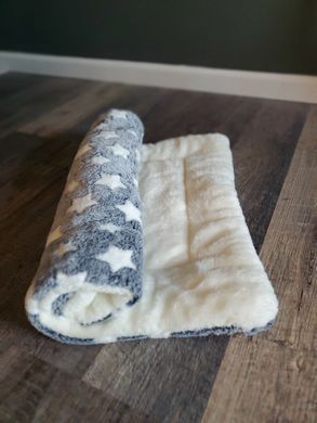 Плед для домашніх тварин Soft Pet Bed Cushion, Blue W Star Derby