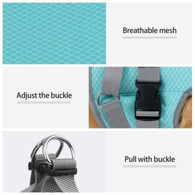 Летний охлаждающий жилет для собак Derby Summer Dog Cooling Vest PA0357, Turquoise Derby