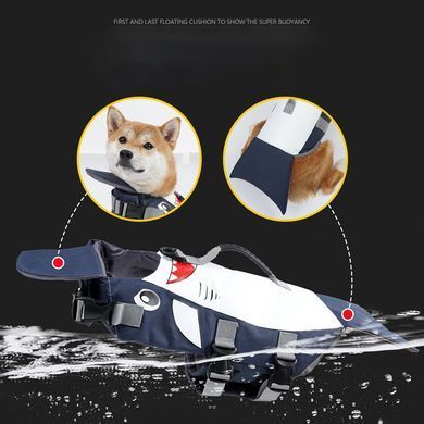 Рятувальний жилет для собак Wan Talk Cartoon Style Reflective Life Jacket Wan talk