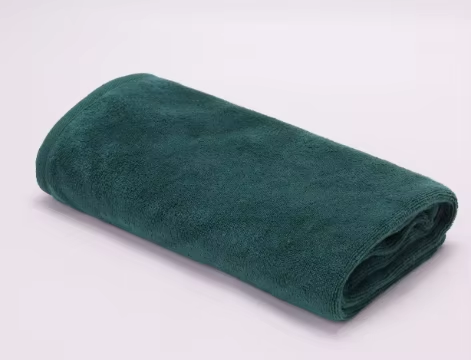 Быстросохнущее полотенце из микрофибры для собак Wan Talk Ultra Soft Microfiber Pet Towel, Dark Green Wan talk