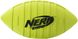 Футбольний м'яч для собак Nerf Dog Squeak, Зелений, Medium/Large