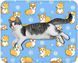 Охлаждающий коврик для собак и кошек Blue Corgi Summer Cooling Mat (пятна на ткани), 60х90 см