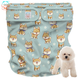Многоразовый подгузник для сук COLLABOR Happy Puppy DCS004-10 без отверстия для хвоста, 2XL, от 89 см