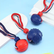 Интерактивная игрушка для дрессировки собак Derby Tug Ball Toy, Красный