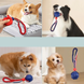 Интерактивная игрушка для дрессировки собак Derby Tug Ball Toy, Красный