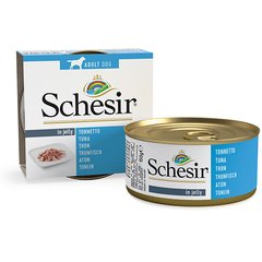 Консервы для собак Schesir Tuna с тунцом в желе Schesir