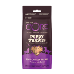 Ласощі для цуценят Wellness Core Puppy Trainers Chicken Flavoured з куркою та морквою Wellness CORE