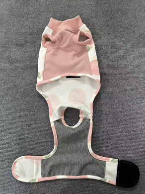 Восстановительная попона для собак Wan Talk Recovery Suit, Pink Peach Wan talk