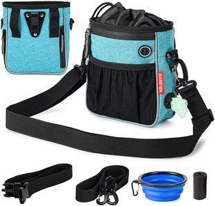 Сумка для вигулу і дресирувань BABEYER Dog Treat Pouch, Aqua