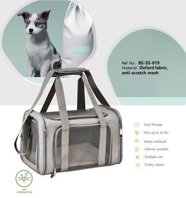 Сумка-переноска для домашніх тварин Bestopet (Люпосанчик) Portable Travel Bag Люпосанчик
