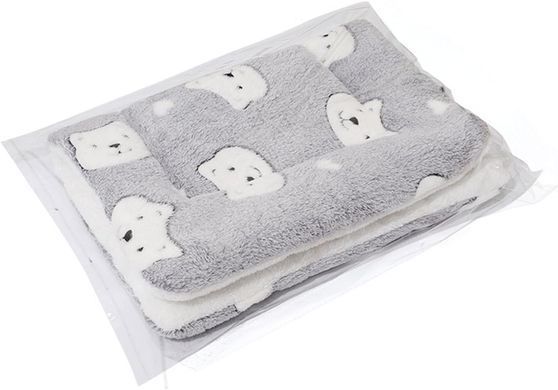 Плед для домашніх тварин Soft Pet Bed Cushion, Grey Bear Derby