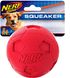 Мячик для собак с пищалкой Nerf Dog Soccer Squeak Ball Nerf Dog