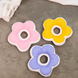 Мягкий воротник для кошек и небольших собак Derby Plush flower, Purple, XS, 10-18 см