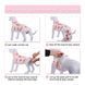 Восстановительная попона для собак Wan Talk Recovery Suit, Pink Peach, 5XL, 65 см, 88-95 см, 60 см