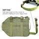 Тактична шлея-жилет Derby Heavy Duty для собак з сумками для дресирування, Хакі, X-Large