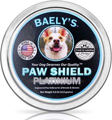 Восковий бальзам-протектор для лап собак Baely's Paw Shield Platinum
