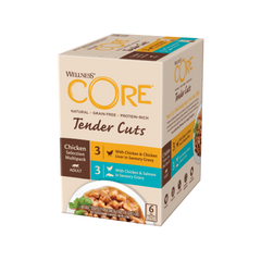 Набір консерв для котів Wellness CORE Tender Cuts Chicken Selection Multipack з куркою Wellness CORE