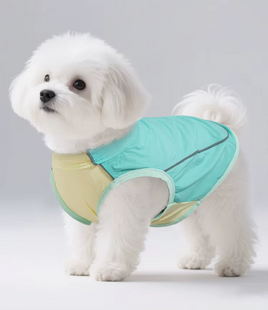 Дихаючий літній сонцезахисний одяг для собак Derby Breathable Summer Sun-protective Dog Clothing, Mint Derby