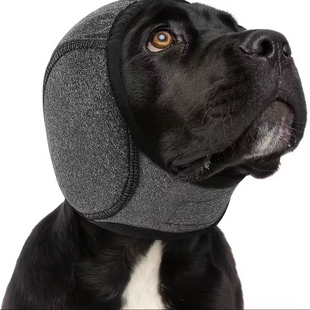 Навушники для захисту слуху собак 3D Breathable Mesh, Grey