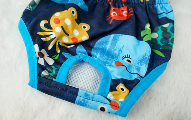 Многоразовый подгузник для сук Derby Reusable Dog Diaper KS009-02 на шлейках Derby